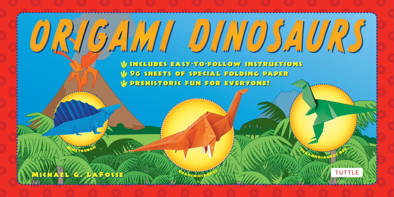 Origami Dinosaurs Kit