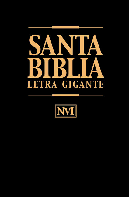 NVI Santa Biblia letra gigante