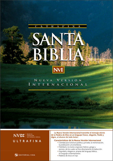 NVI Santa Biblia ultrafina