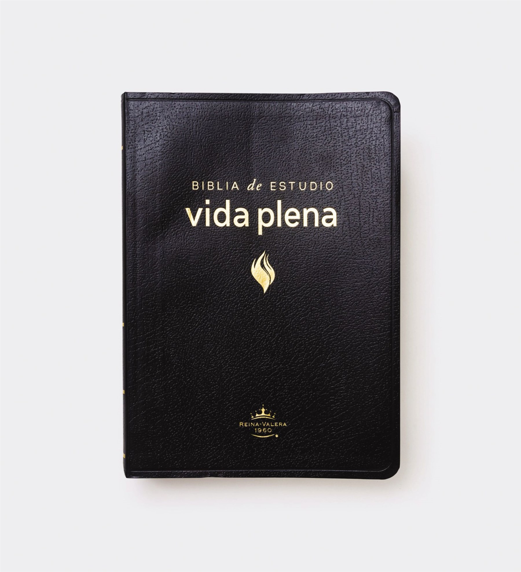 Biblia de estudio de la vida plena Reina Valera 1960, Leather-Look, Negro / Spanish Full Life Study Bible Reina Valera 1960, Leather-Look, Black