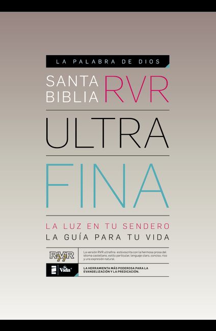 Santa Biblia ultrafina RVR