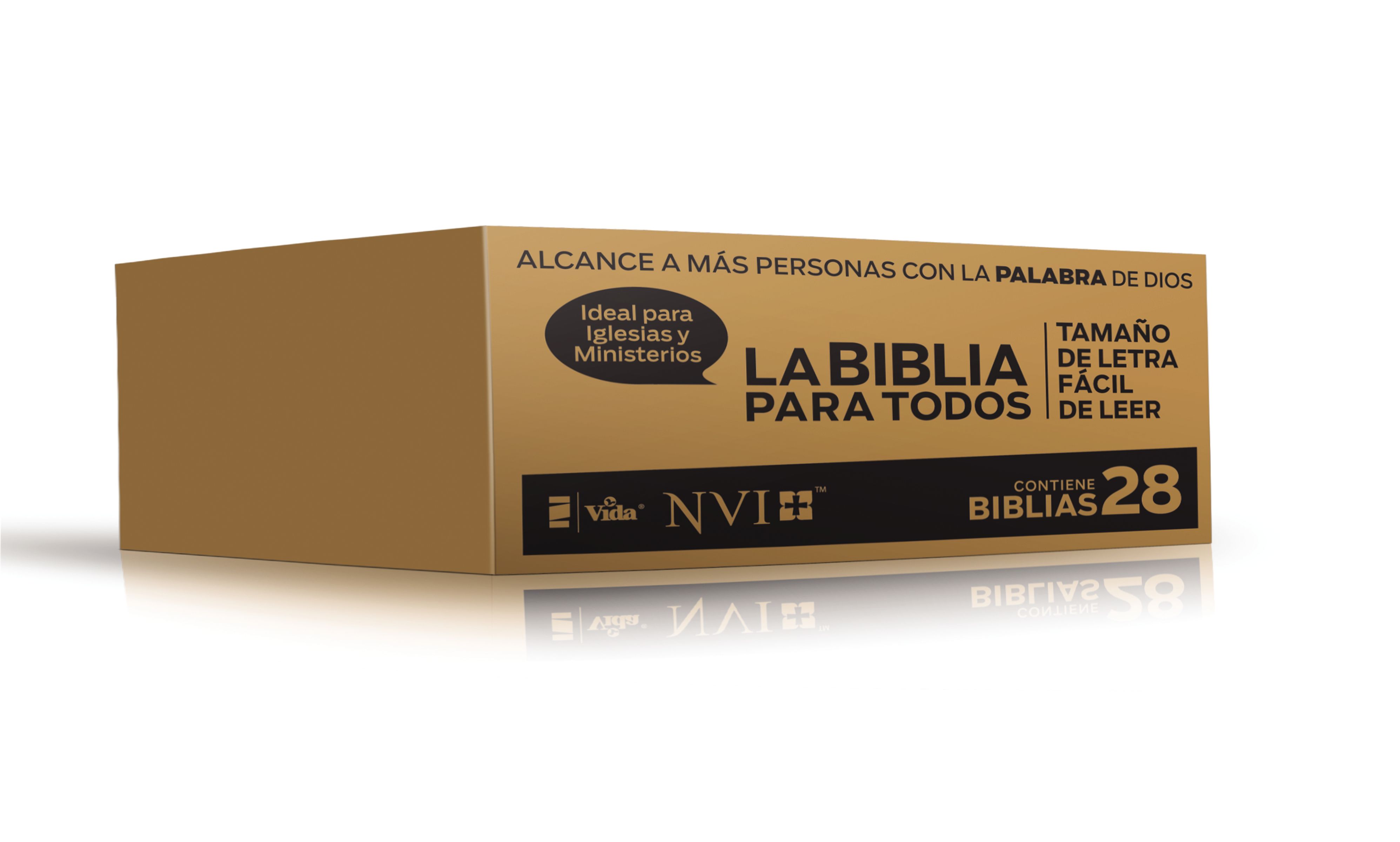 NVI -Santa Biblia - Edición económica / Paquete de 28