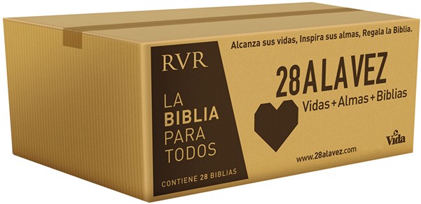 RVR77-Santa Biblia - Edición económica / Paquete de 28