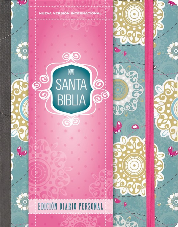 Santa Biblia NVI, edición diario personal - Floral