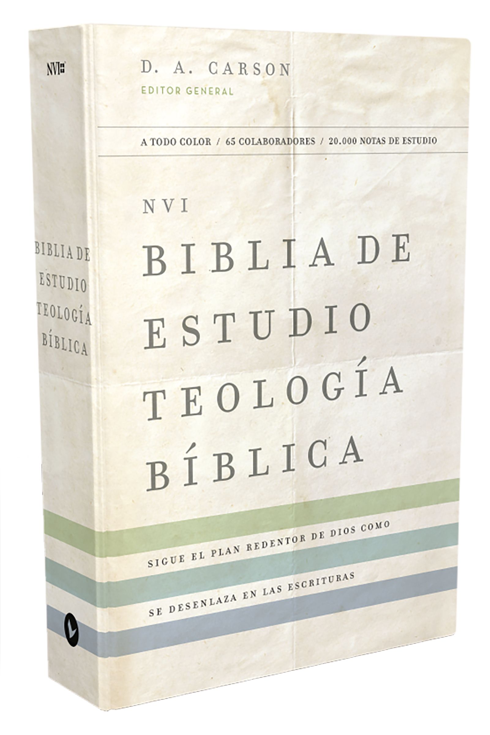 NVI Biblia de Estudio, Teología Bíblica, Tapa Dura, Interior a cuatro colores
