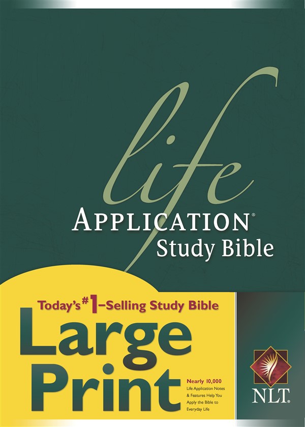 NLT Life Application Study Bible, Second Edition, Large Print (Red Letter, Hardcover)