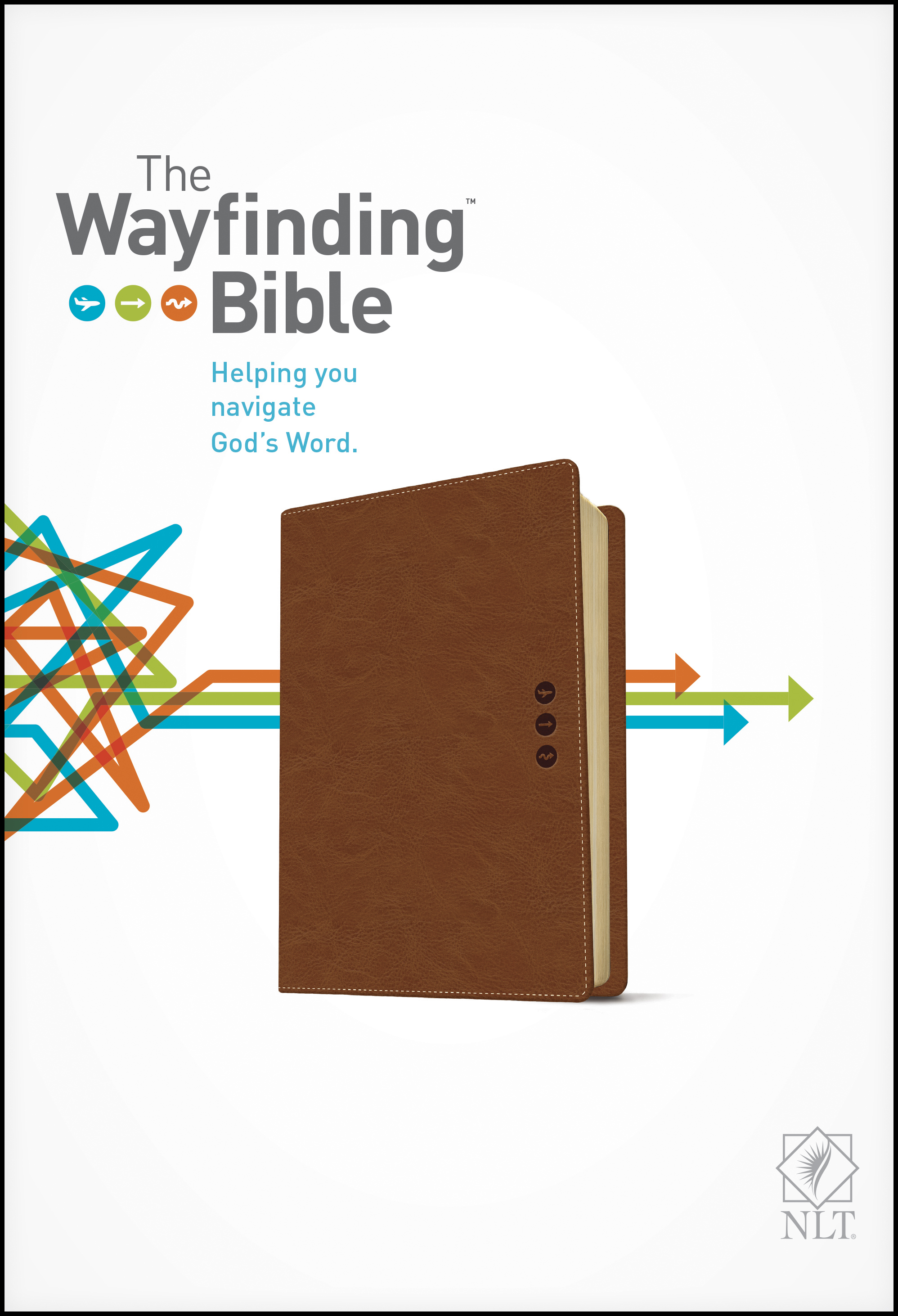 The Wayfinding Bible NLT (LeatherLike, Brown)