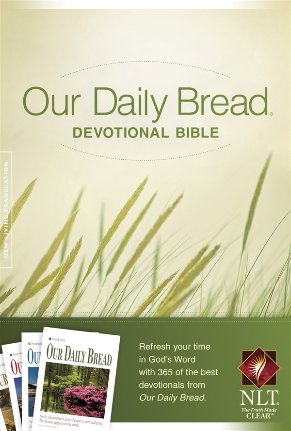 Our Daily Bread Devotional Bible NLT (Hardcover)