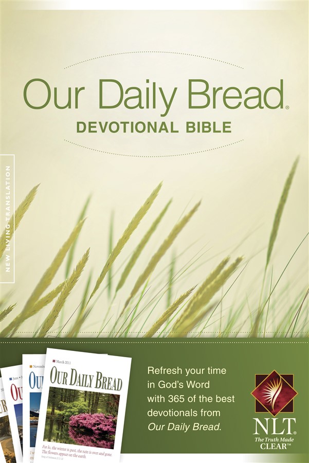 Our Daily Bread Devotional Bible NLT (Softcover)