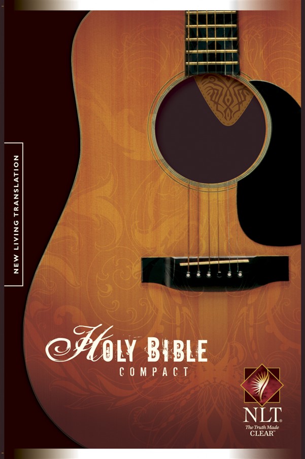 Compact Edition Bible NLT, TuTone (LeatherLike, Brown/Tan Guitar Pick)