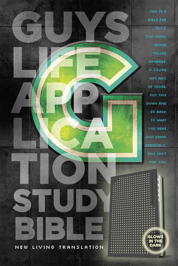Guys Life Application Study Bible NLT, TuTone