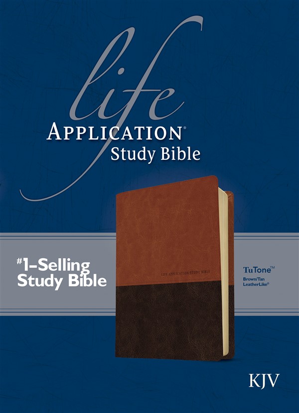 KJV Life Application Study Bible, Second Edition, TuTone (Red Letter, LeatherLike, Brown/Tan)