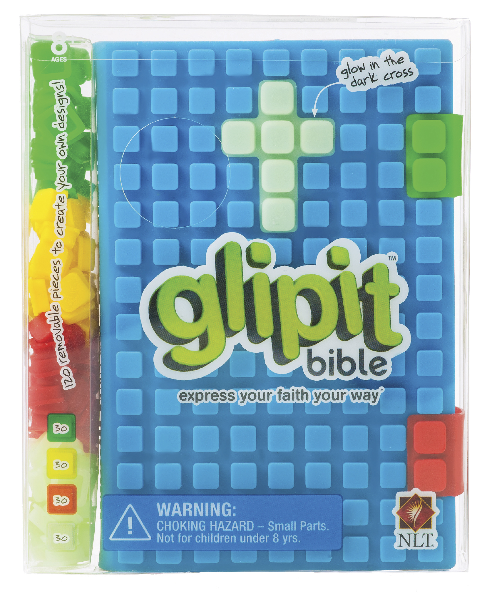 glipit Bible NLT (Silicone, Blue)