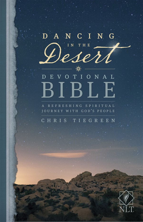  Dancing in the Desert Devotional Bible NLT (Softcover)