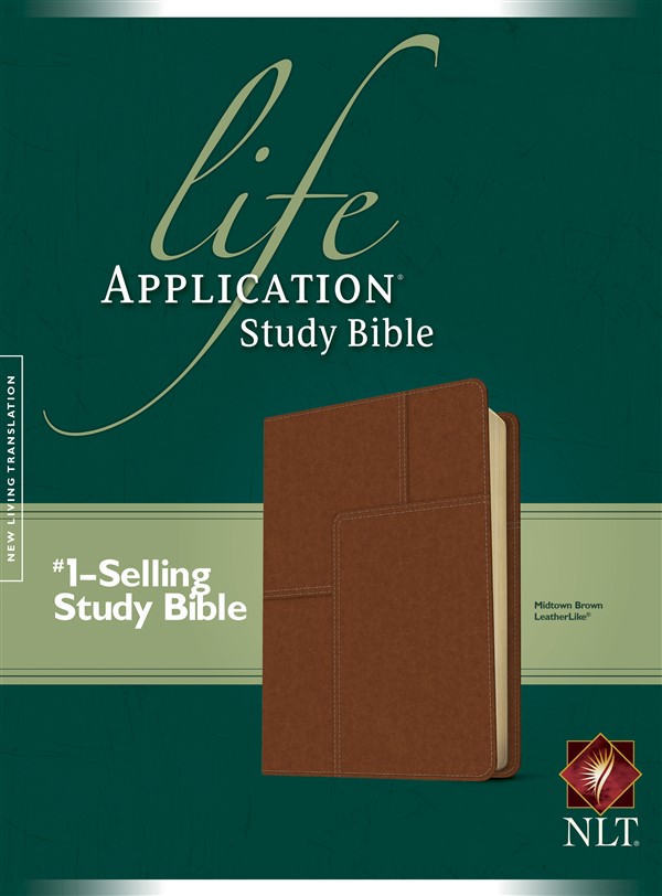 NLT Life Application Study Bible, Second Edition (Red Letter, LeatherLike, Brown)