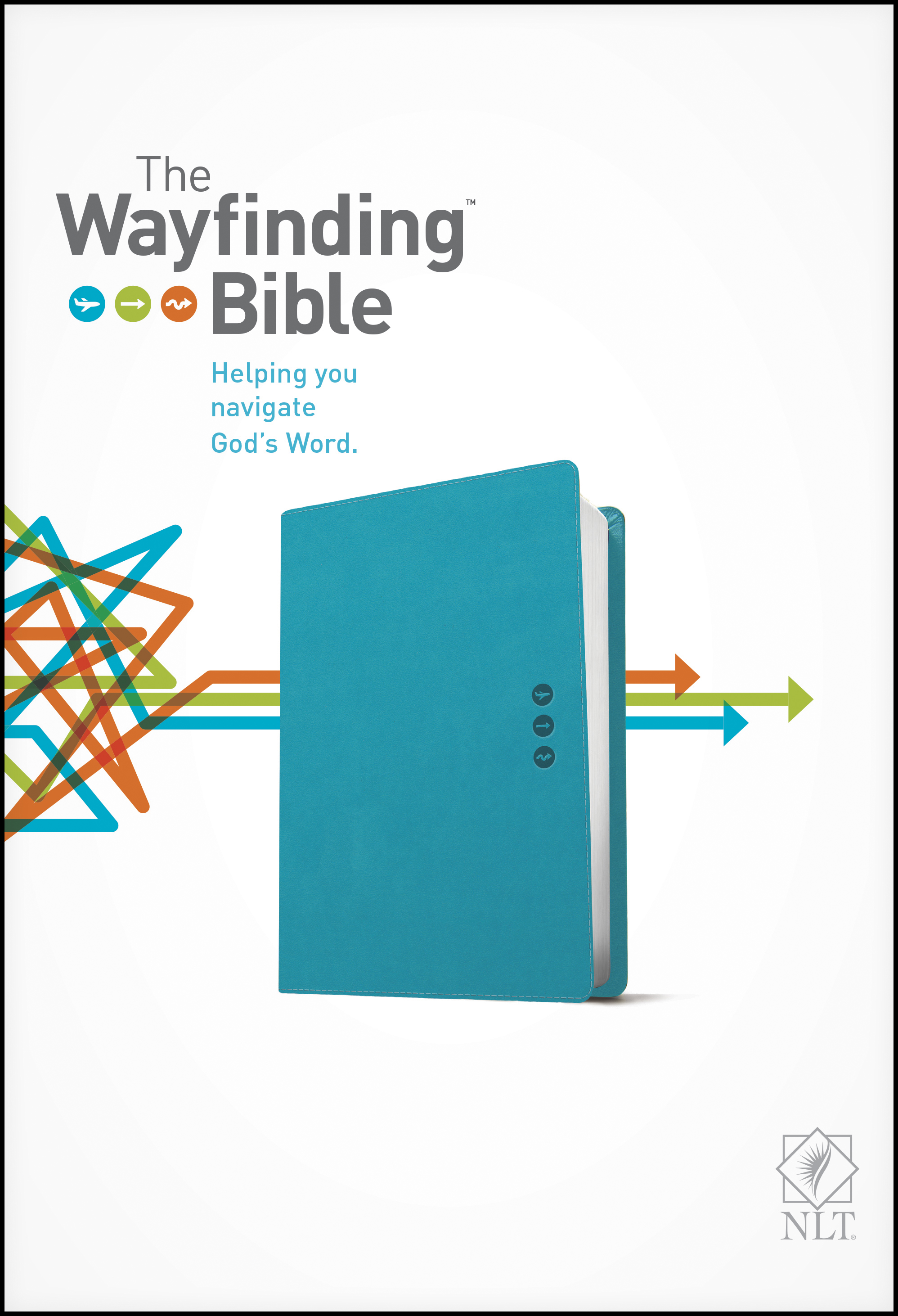 The Wayfinding Bible NLT (LeatherLike, Teal)