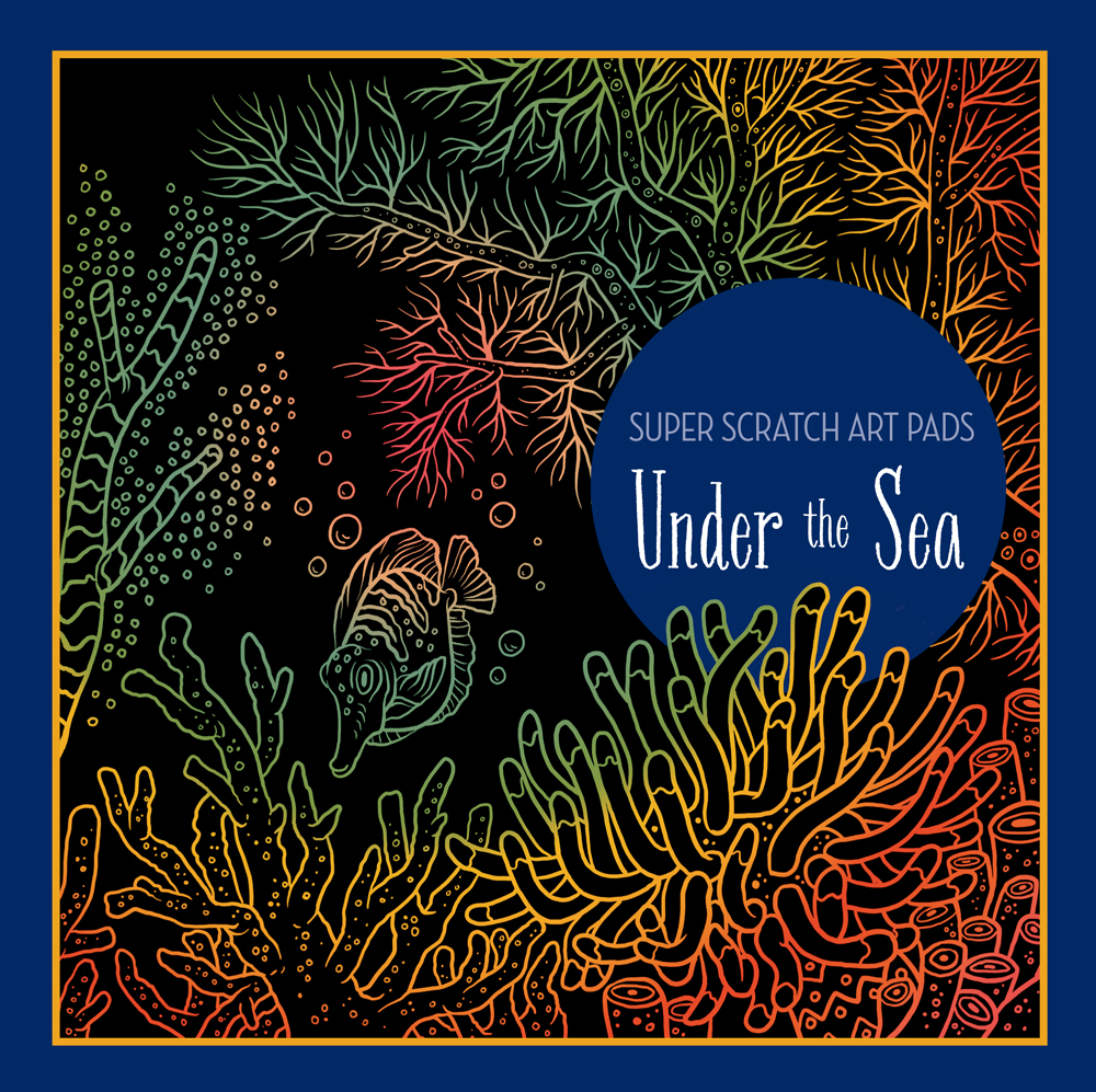 Super Scratch Art Pads: Under the Sea