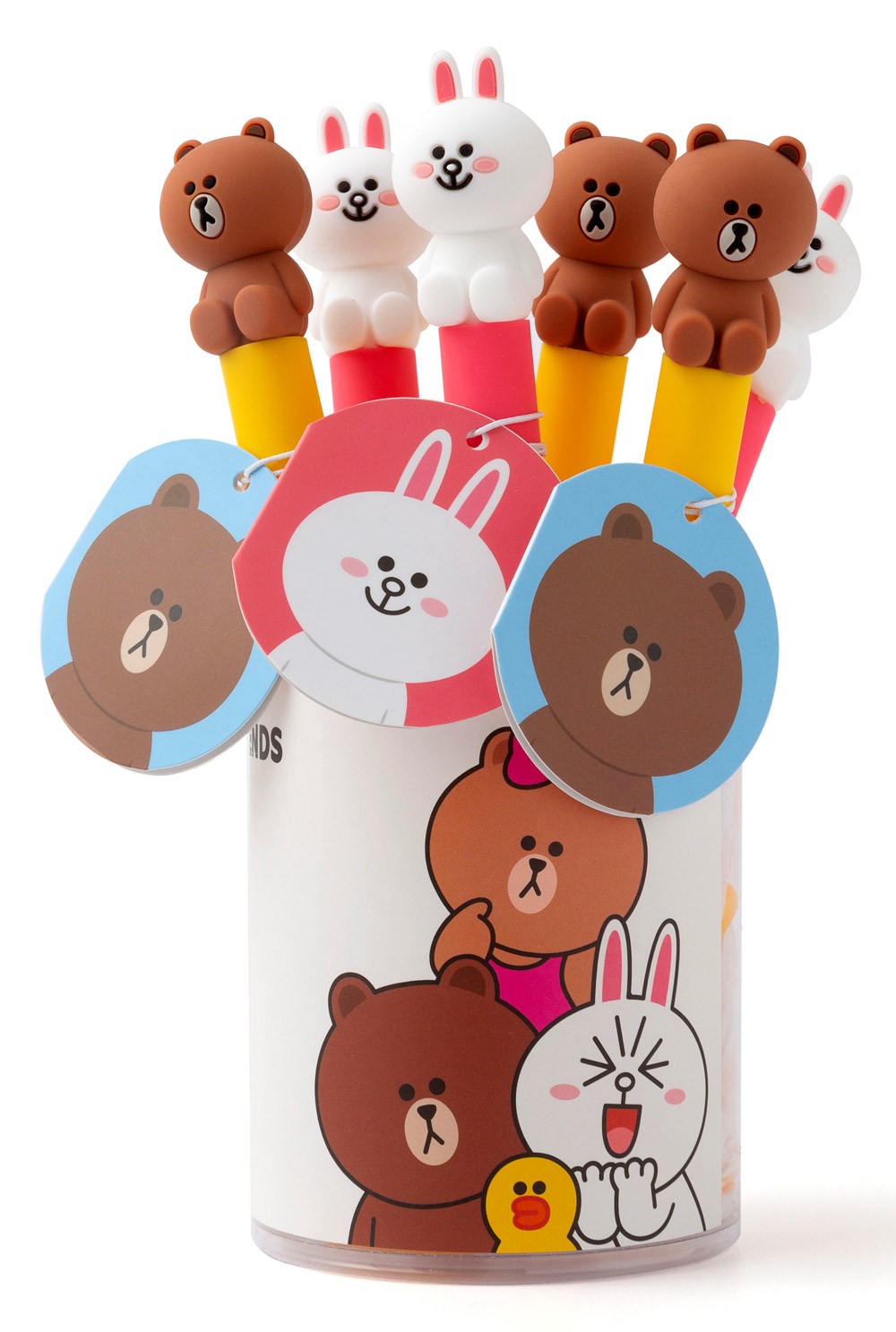 Line Friends Ballpen 6 Pack