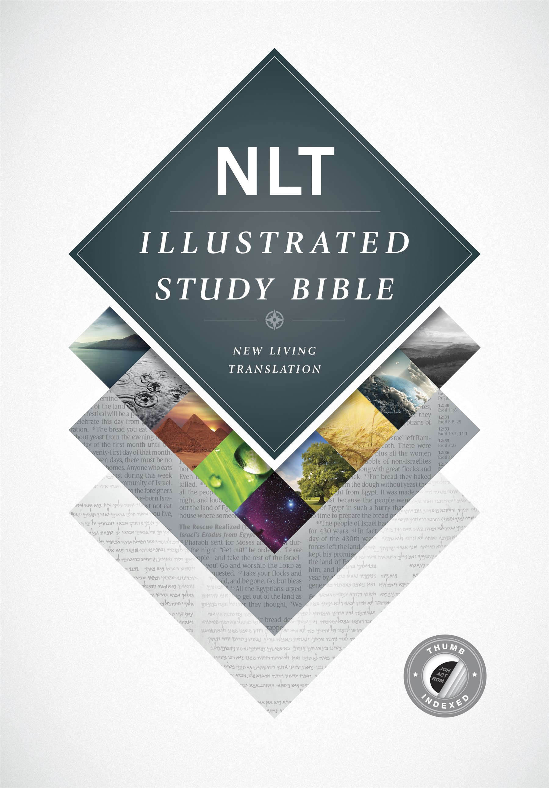 Illustrated Study Bible NLT (Hardcover, Indexed)