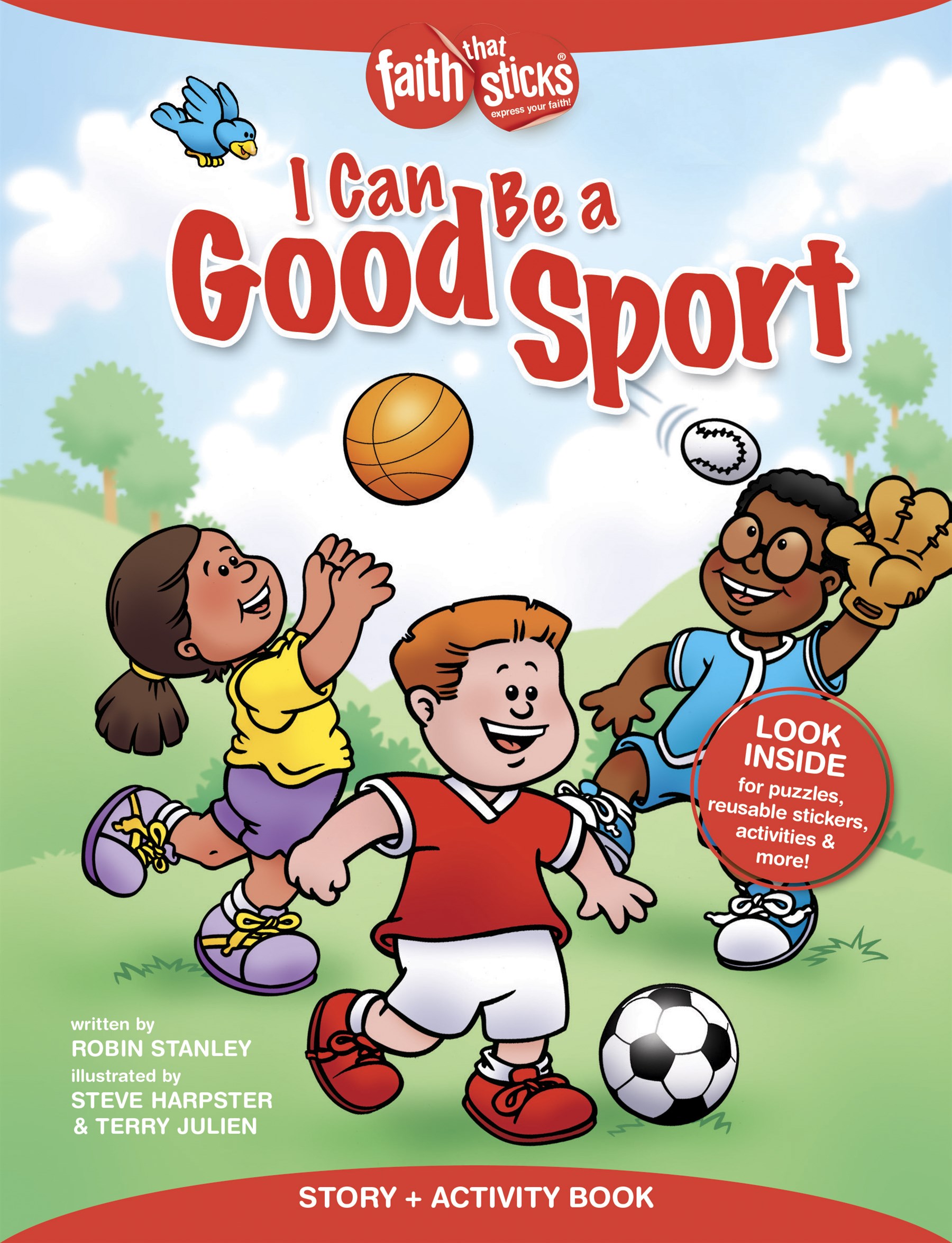 I Can Be a Good Sport Story + Activity Book