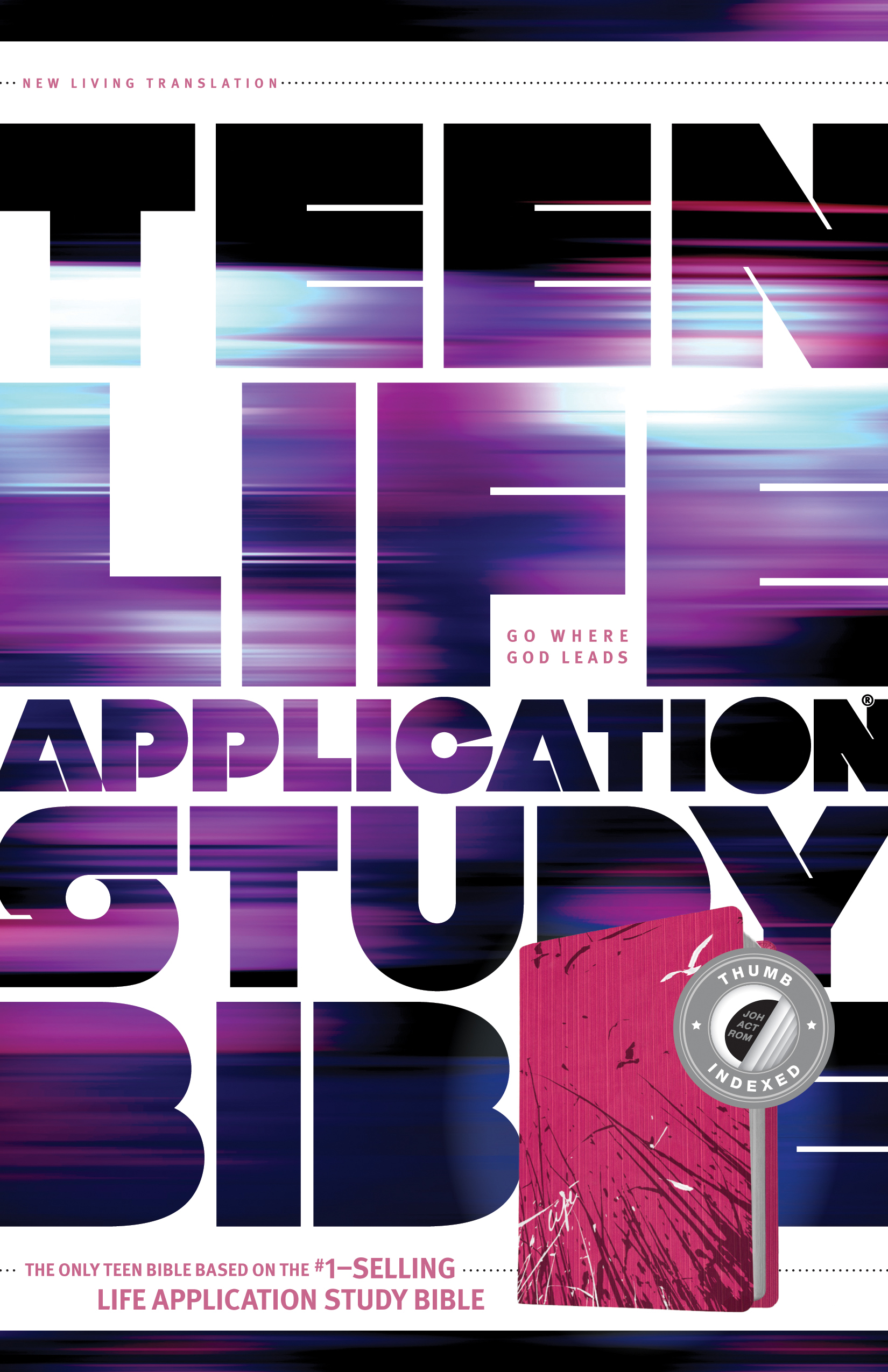 NLT Teen Life Application Study Bible, Index (LeatherLike, Pink, Indexed)