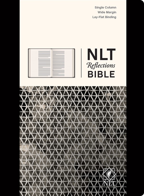 NLT Reflections Bible (Hardcover Deluxe, Sketchbook Black)