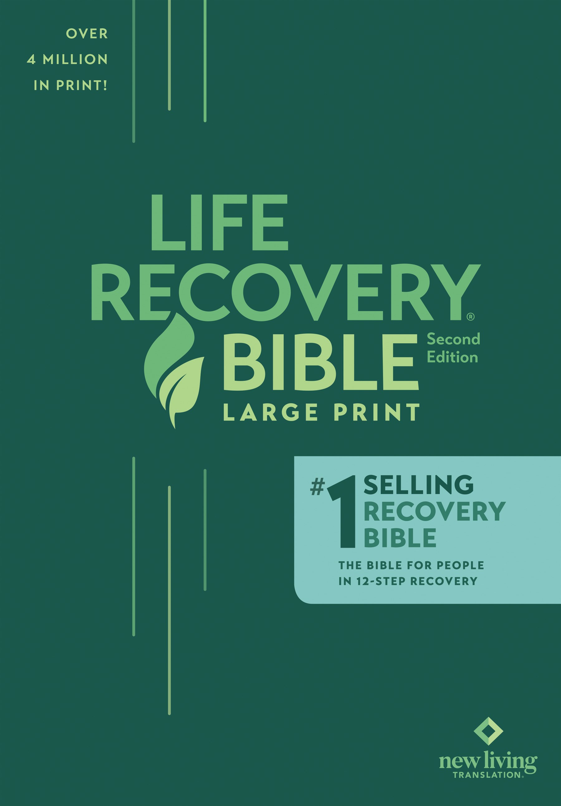 NLT Life Recovery Bible, Second Edition, Large Print (Softcover)