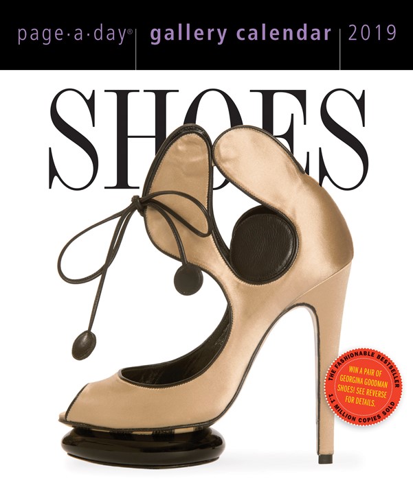 Shoes Page-A-Day Gallery Calendar 2019