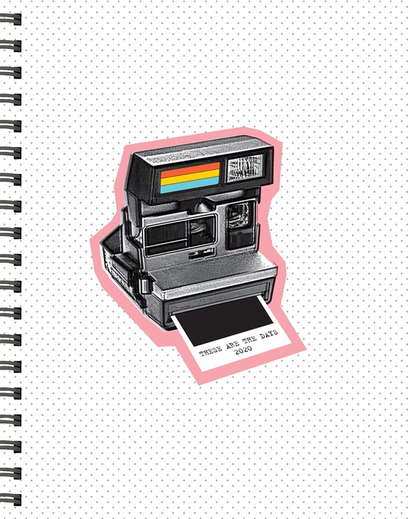 These Are the Days 17-Month Large Planner with 1000+ Stickers 2019-2020