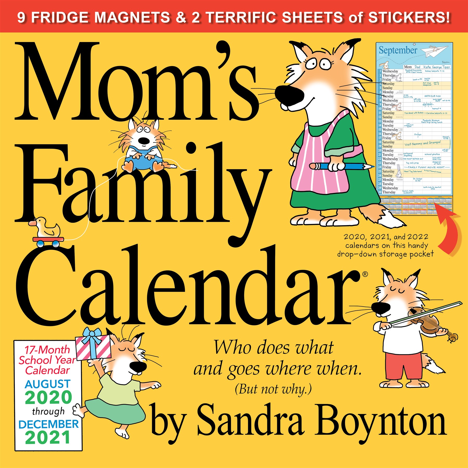 Mom's Family Wall Calendar 2021