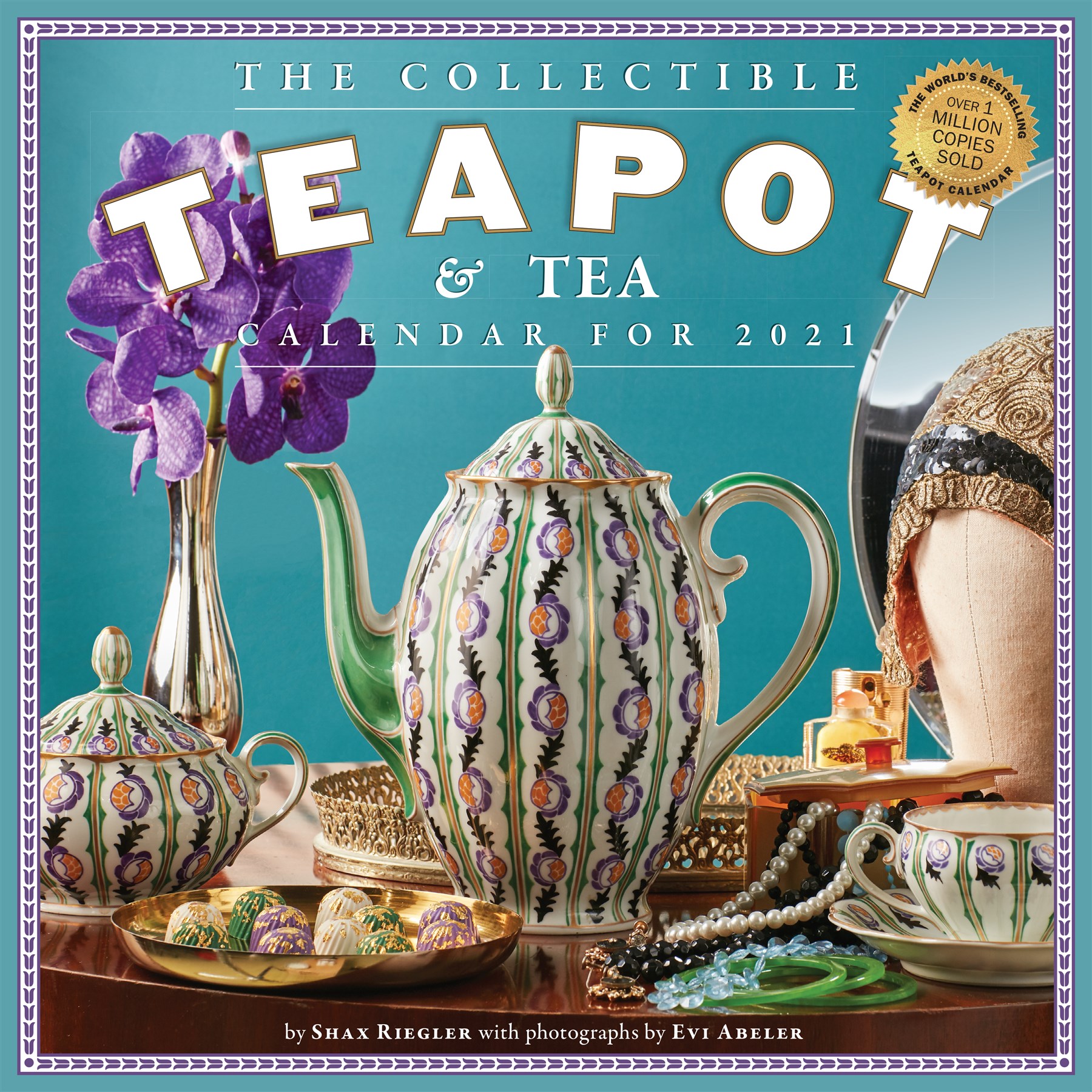 Collectible Teapot & Tea Wall Calendar 2021