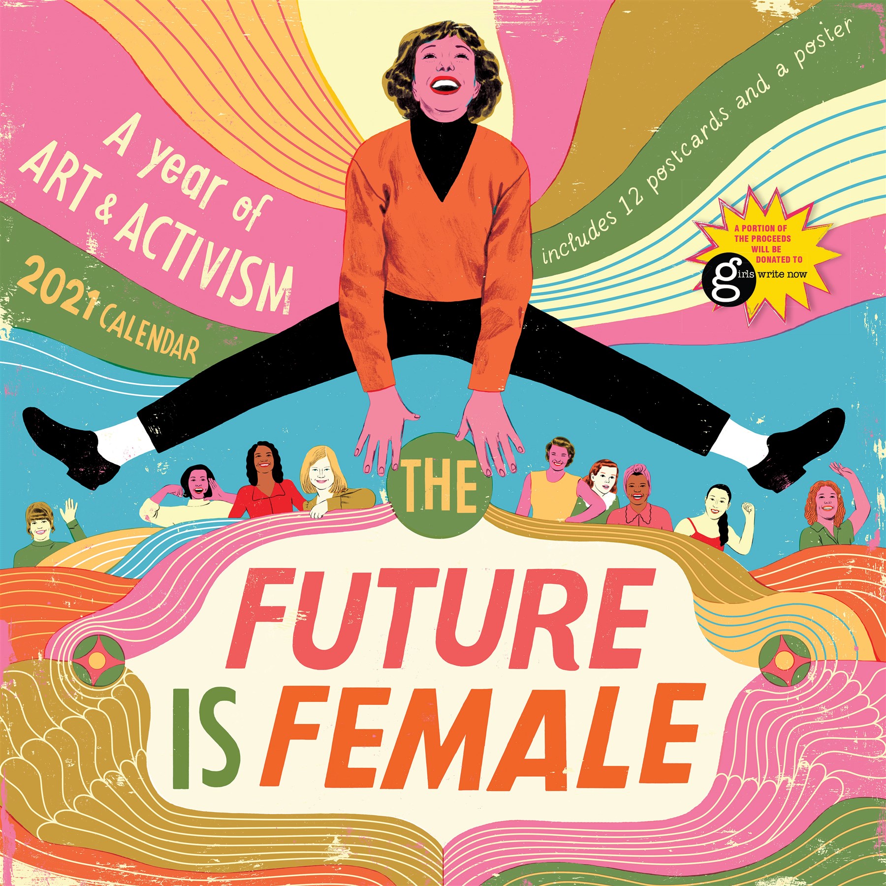 The Future Is Female Wall Calendar 2021