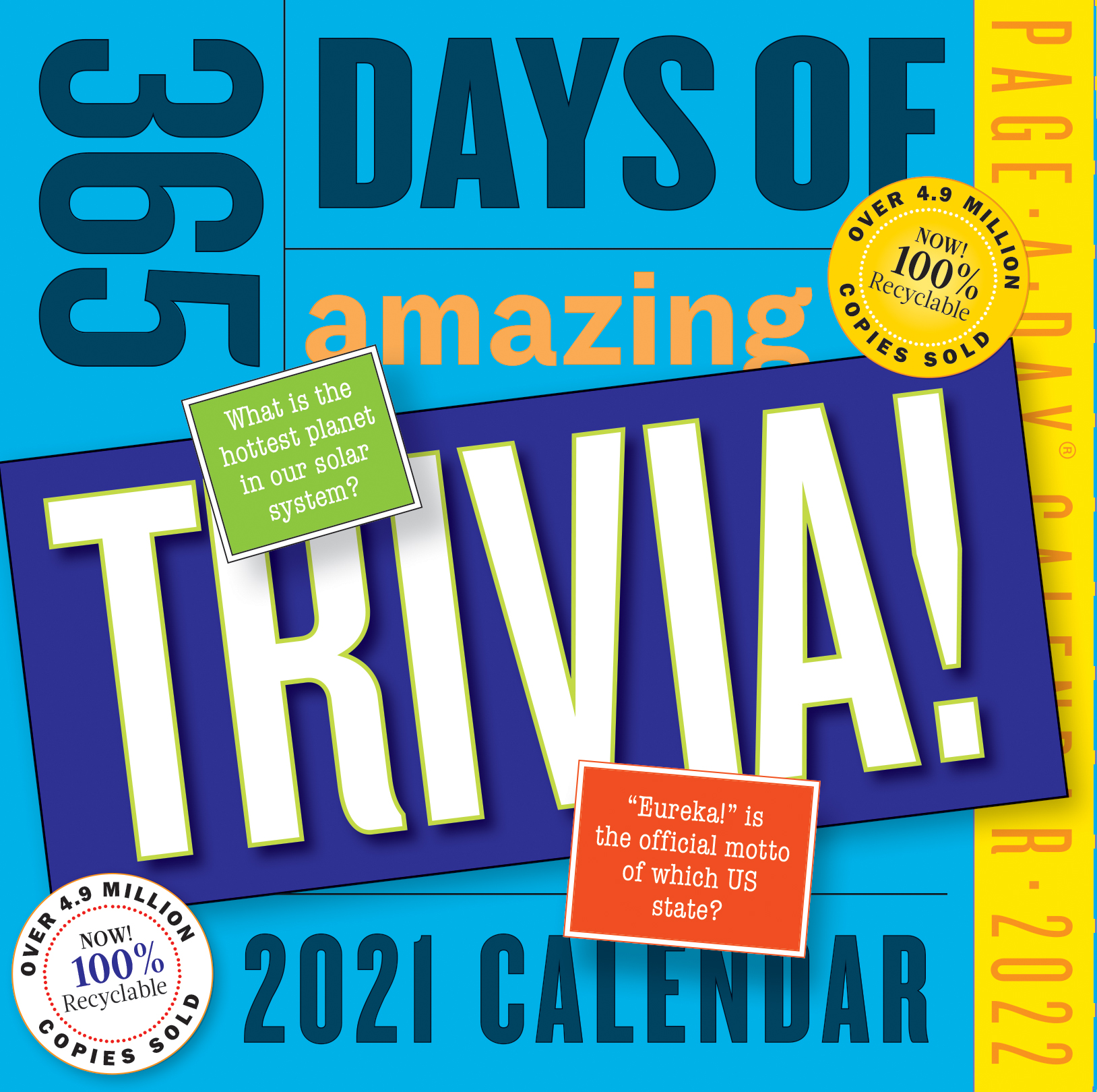 365 Days of Amazing Trivia! Page-A-Day Calendar 2022