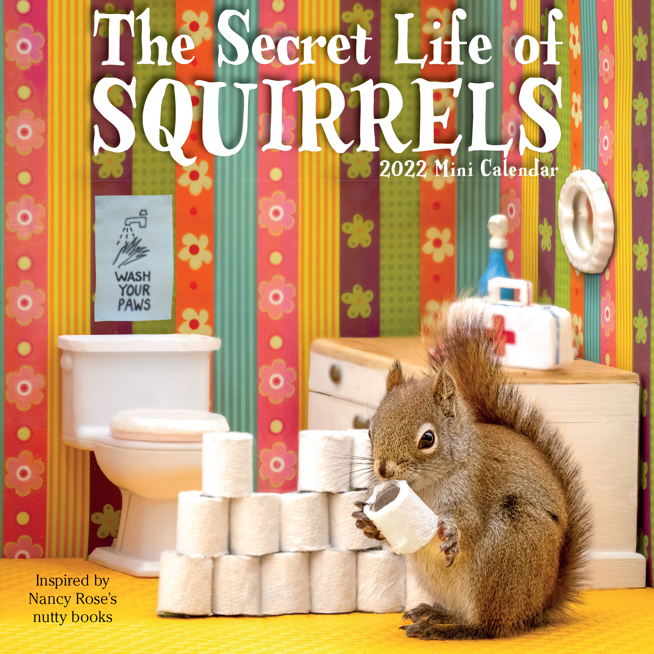 The Secret Life of Squirrels Mini Wall Calendar 2022