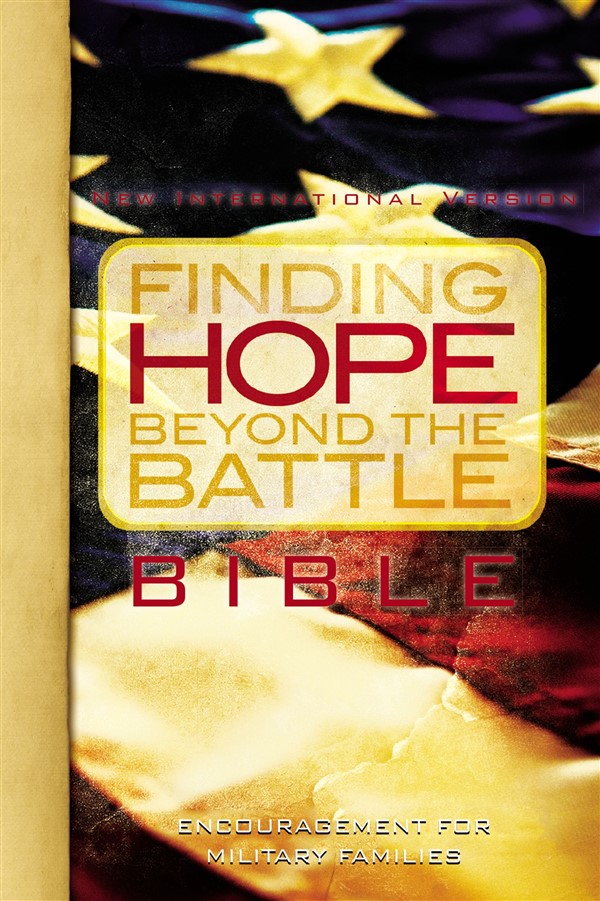 NIV, Finding Hope Beyond the Battle Bible, Paperback