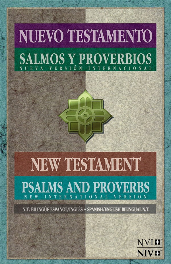 NVI/NIV Nuevo Testamento con Salmos y proverbios - Bilingue