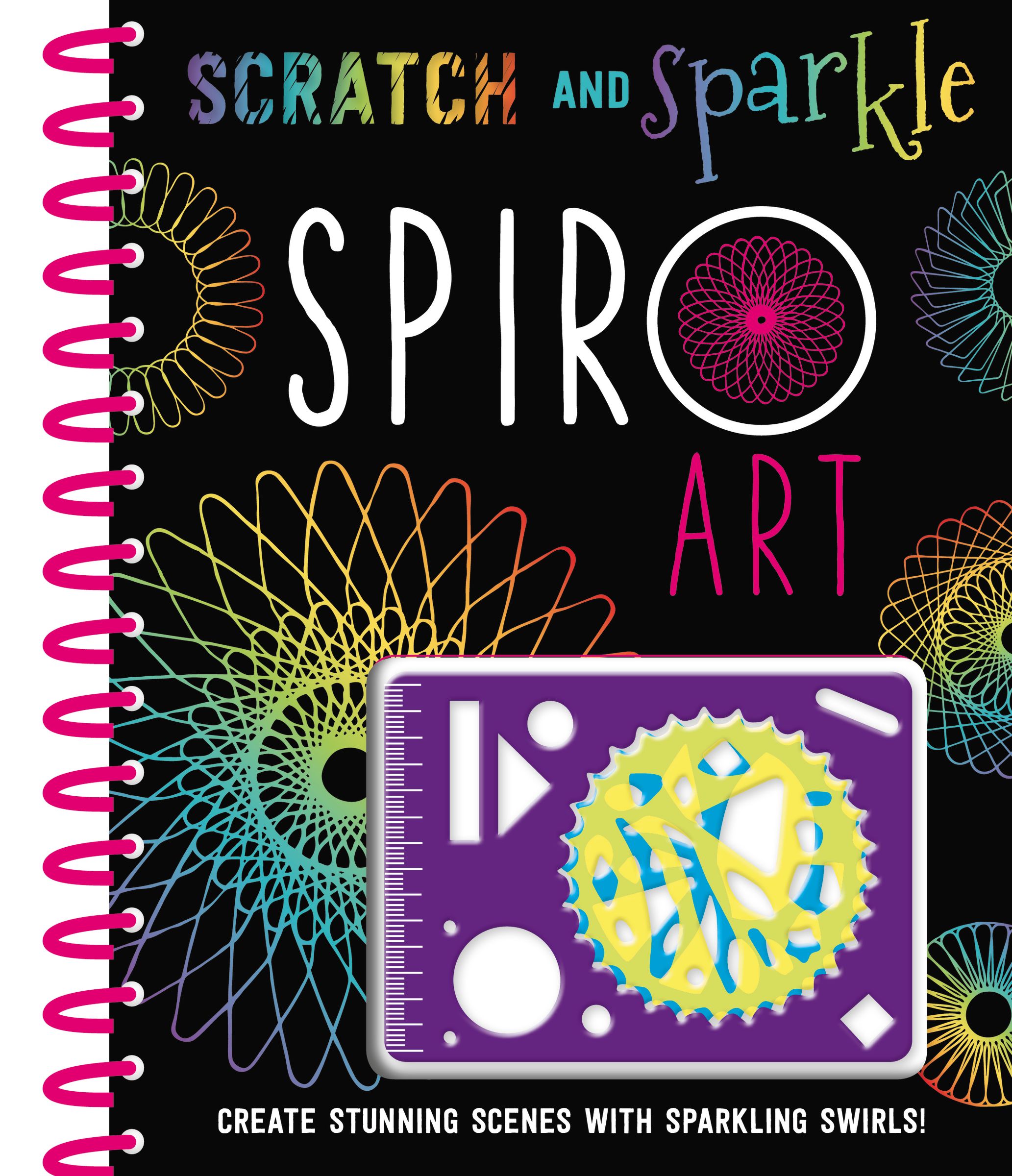 Scratch and Sparkle Spiro Art