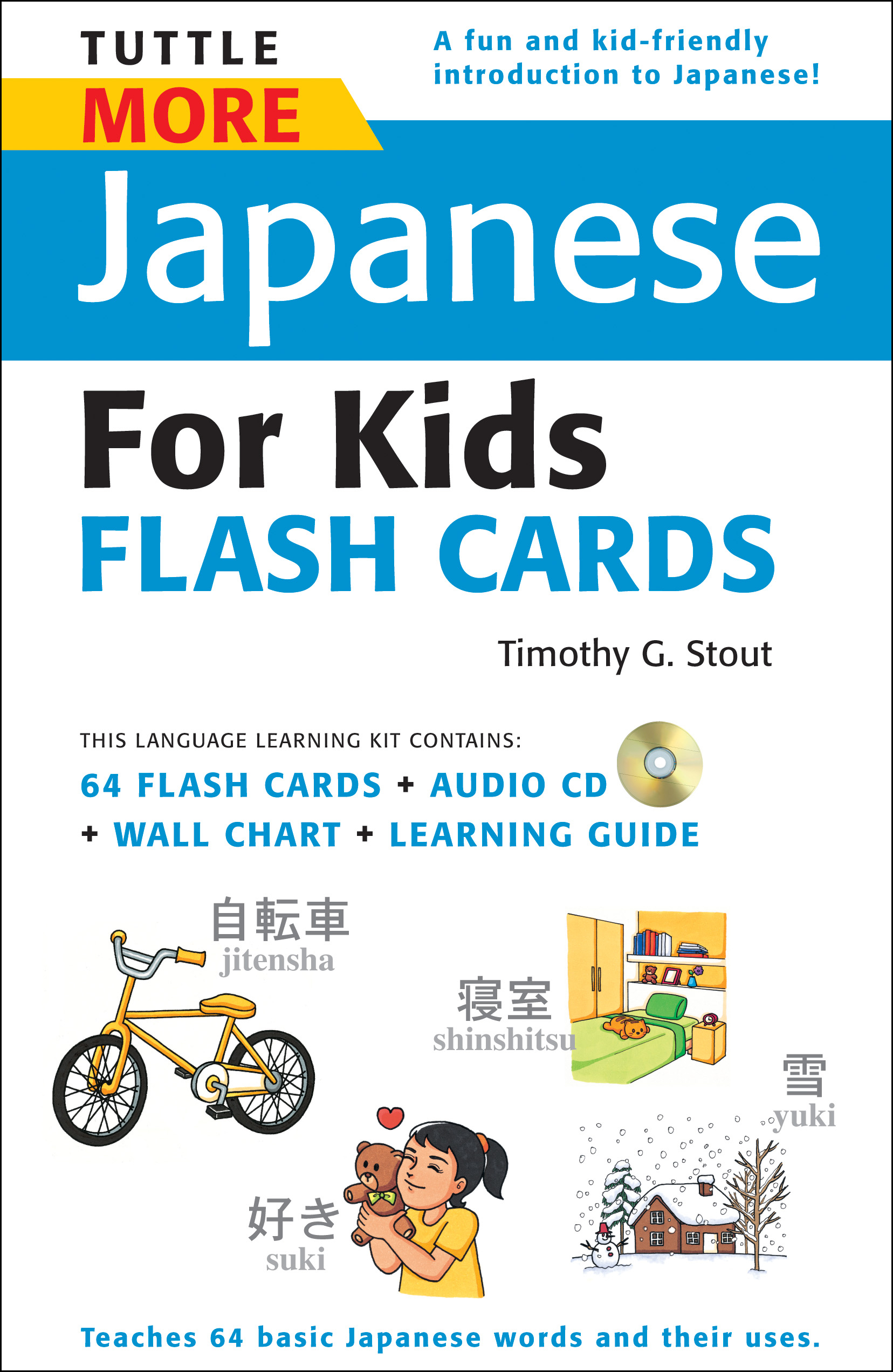 Tuttle More Japanese for Kids Flash Cards Kit