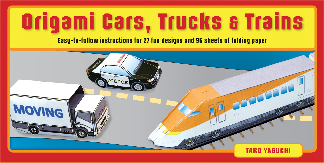 Origami Cars, Trucks & Trains Kit