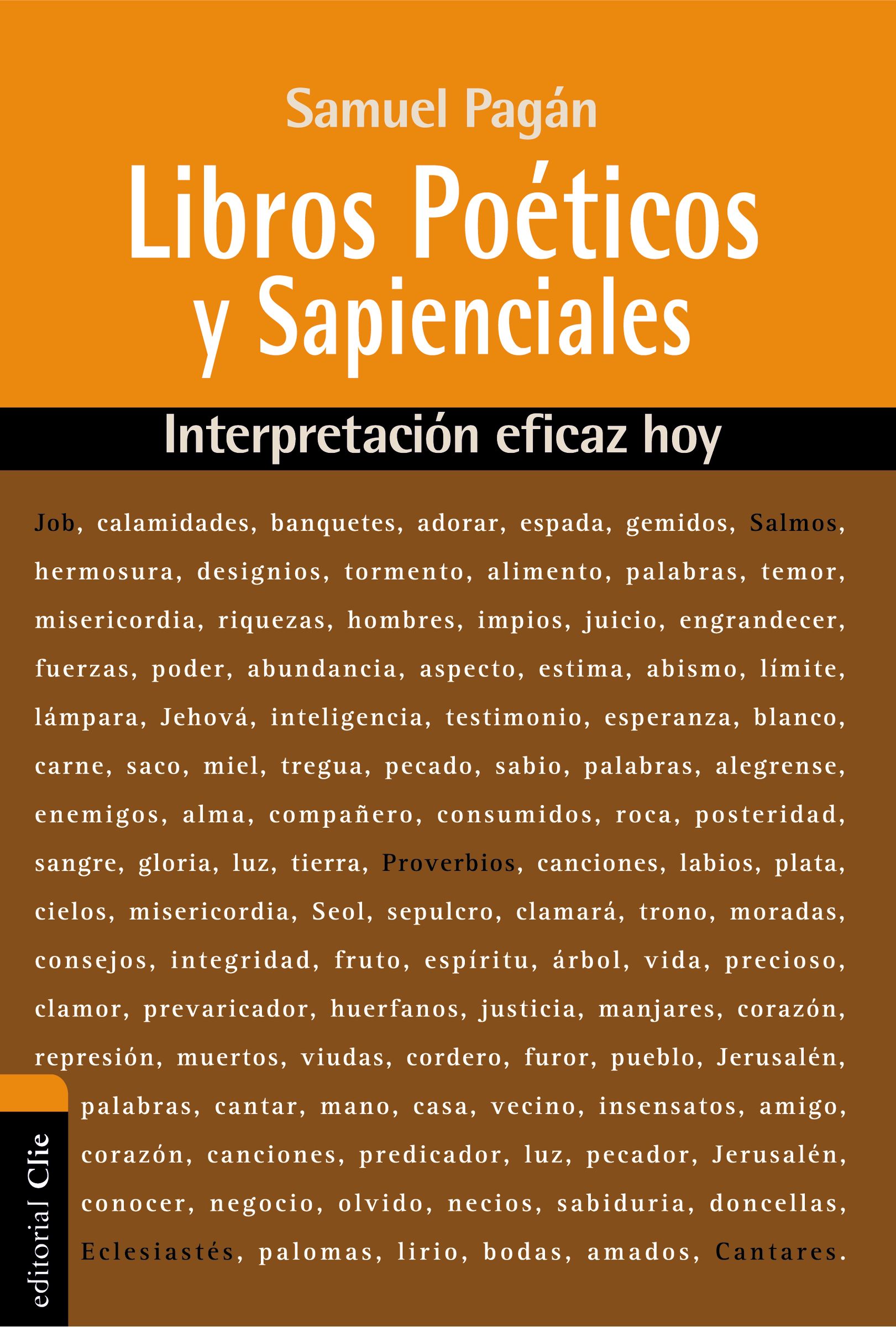 Libros Poéticos y Sapienciales