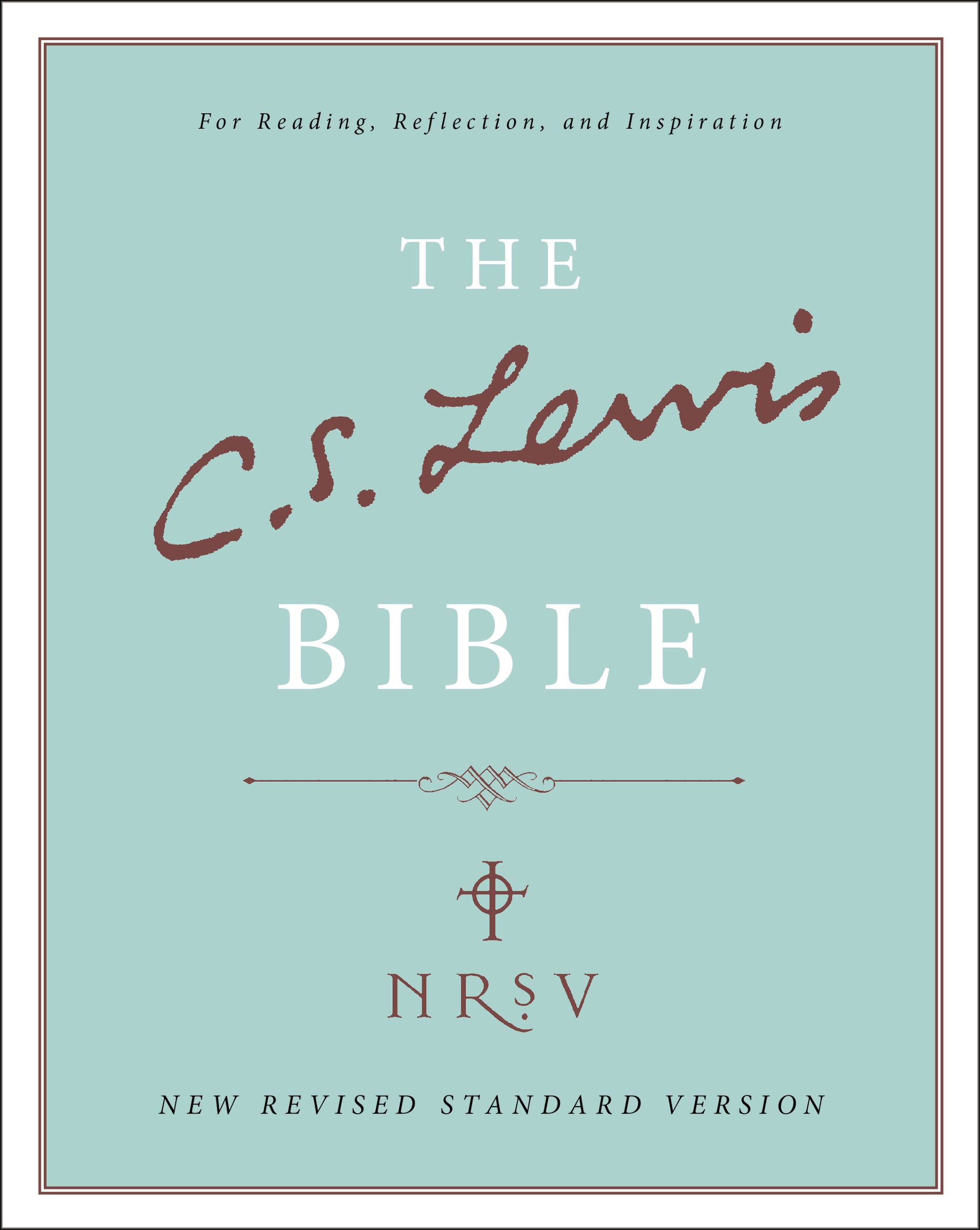 NRSV, The C. S. Lewis Bible, Bonded Leather, Burgundy