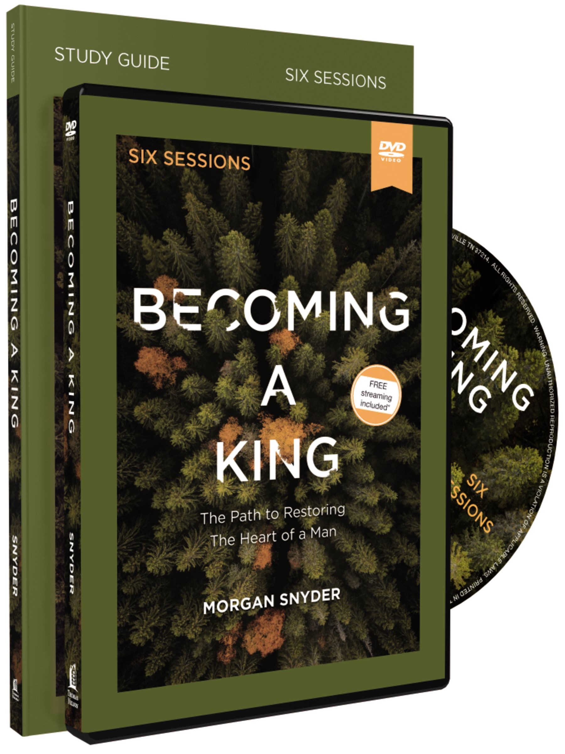 Becoming a King Study Guide with DVD