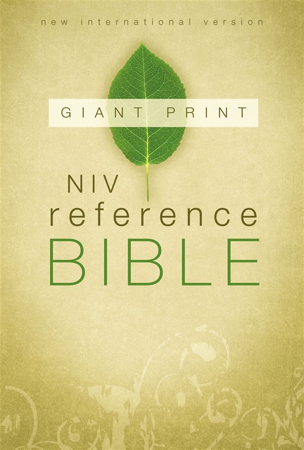 NIV, Reference Bible, Giant Print, Paperback