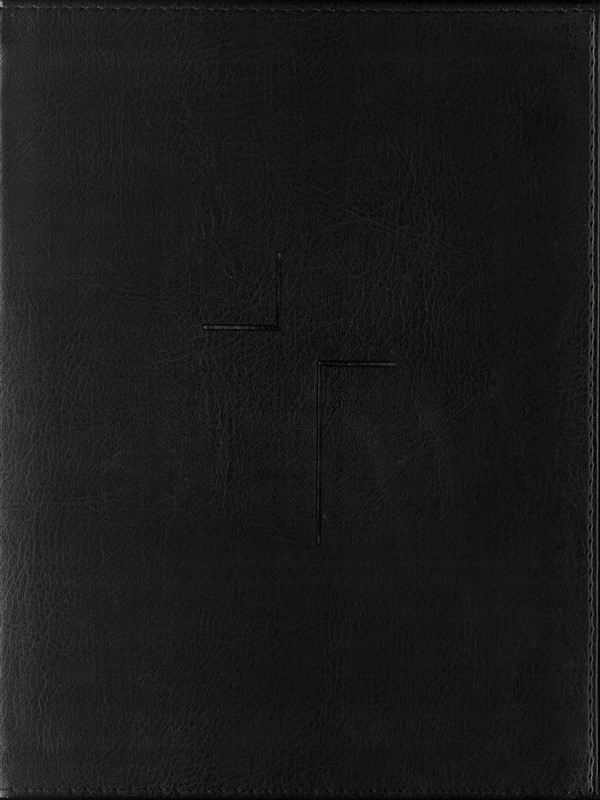 The Jesus Bible, NIV Edition, Leathersoft, Black, Comfort Print