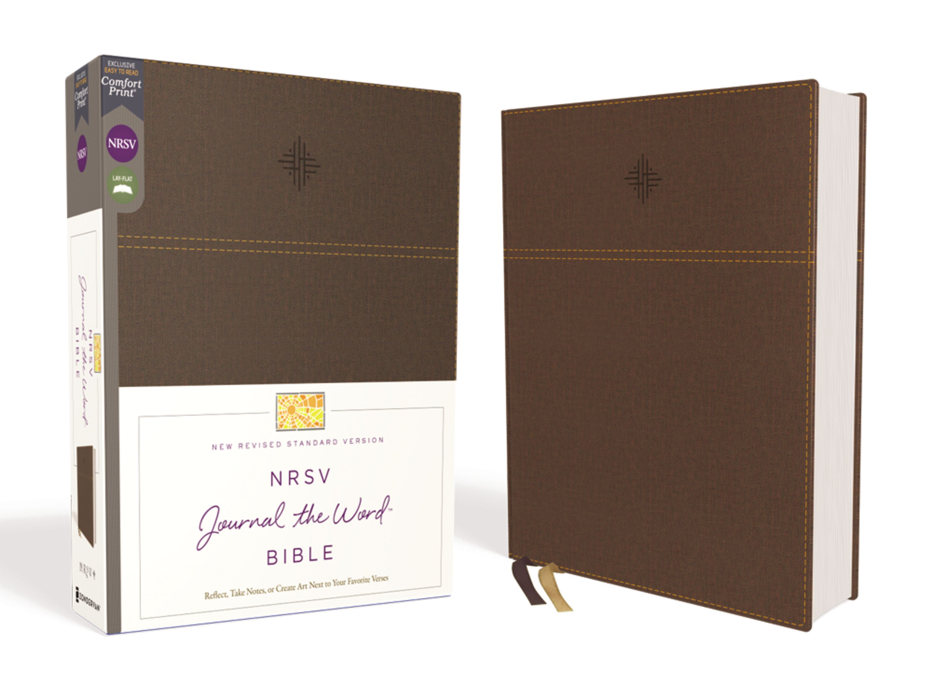 NRSV, Journal the Word Bible, Leathersoft, Brown, Comfort Print