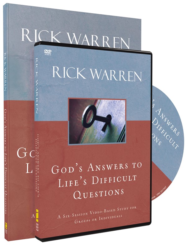 God's Answers to Life's Difficult Questions Study Guide with DVD