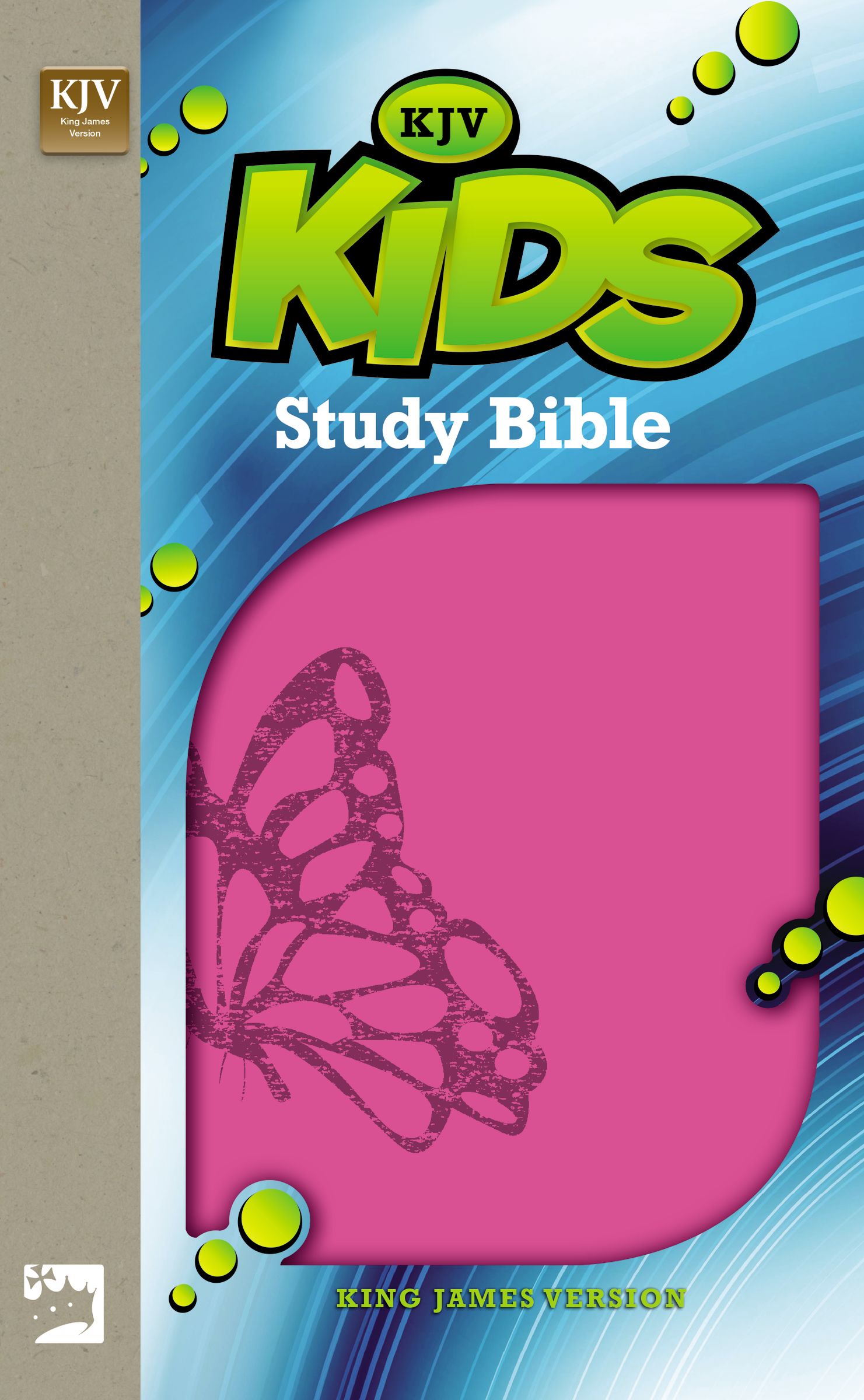 KJV, Kids Study Bible, Leathersoft, Pink