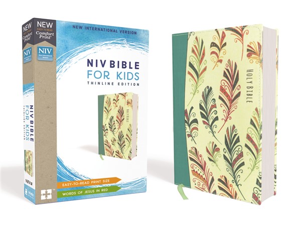 NIV, Bible for Kids, Flexcover, Teal, Red Letter, Comfort Print