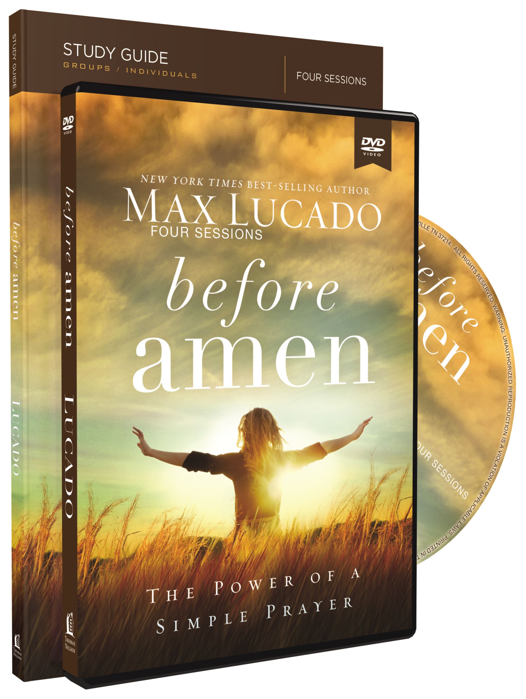 Before Amen Study Guide with DVD
