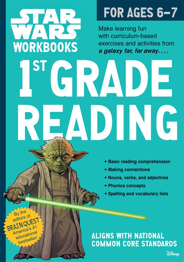 Star Wars Workbook: 1st Grade Reading